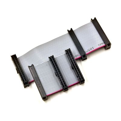 2.0mm 40 Pin IDC Flachbandkabelmontage mit Zinnkopfdrahtleiter