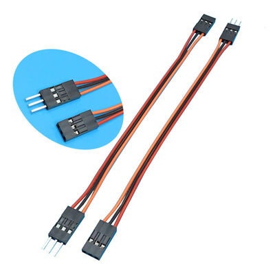 24AWG 3 Pin Dupont Elektronische Drahtgurt weiblich und männlich mit 2,54mm-Anschluss