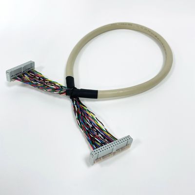 UL20706 IDC Rundkabel 34-Pin-Kopf 40-Pin-Kampf 2,54 mm IDC-Anschluss für Elektronik