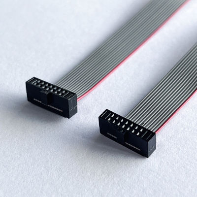 1.27mm Flach-IDC-Kabel 10-Pin - 100-Pin-Band-Kabelmontage angepasste Länge