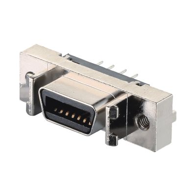 HPCN Draht-zu-Board-Anschluss MDR SCSI Pitch 1.27mm 14 Pin Männlich-weiblich-Anschluss