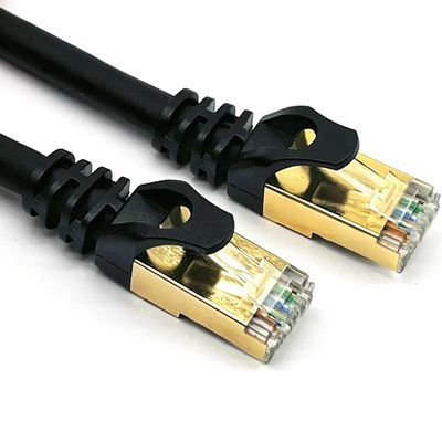 RJ45 SFTP-Netzwerkkabel Cat5e Cat6a Cat7 Cat8 UTP-Kabel im Computernetzwerk